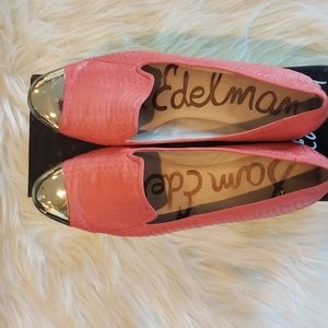 Sam Edelman loafer- salmon color